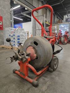 lot 5287 image: RIDGID Model Drain Cleaning Machine  Model K-6200