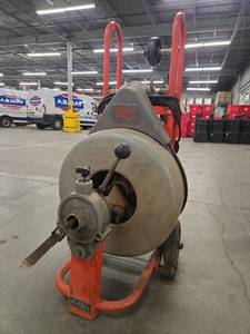 lot 5370 image: RIDGID Kollmann Portable Drain Cleaning Machine  Model K-750