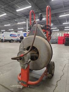 lot 5371 image: RIDGID Kollmann Portable Drain Cleaning Machine  Model K-750