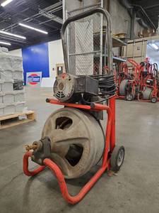 lot 5375 image: Ridgid Drain Cleaning Machine  Model K-400