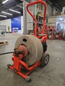 lot 5379 image: Ridgid Drain Cleaning Machine  Model K-6200