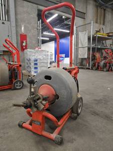 lot 5381 image: Ridgid Drain Cleaning Machine  Model K-6200