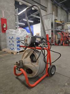 lot 5392 image: RIDGID Drain Cleaning Machine  Model K400-12