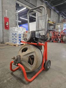 lot 5393 image: RIDGID Drain Cleaning Machine  Model K400-12