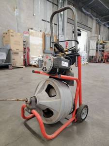 lot 5397 image: RIDGID Drain Cleaning Machine  Model K400-T2