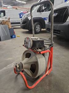 lot 5398 image: RIDGID Drain Cleaning Machine  Model K400-T2