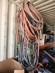 lot 21218 image: Industrial Rubber Hose Assembly Bundle Mixed Sizes