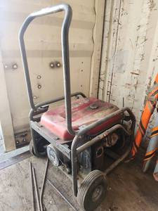 Black Max 7000W Portable Generator Honda Engine