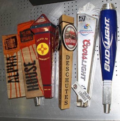 lot 2698 image: 6 Beer Tap Handles