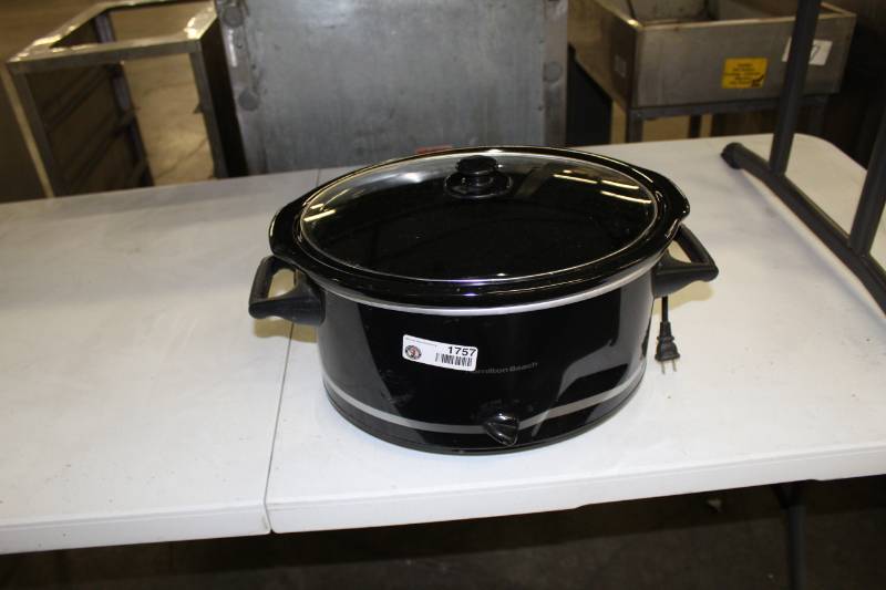 lot 1757 image: Hamilton Beach Slow Cooker
