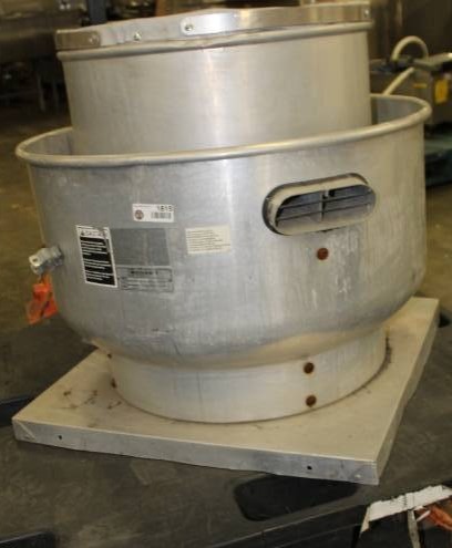 lot 1819 image: Greenheck Exhaust Fan CUBE-160HP-10-6