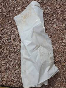 lot 7848 image: White Shrink Wrap Cover for Boats