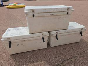 lot 7911 image: (3) Engel 80QT Coolers
