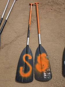 lot 7916 image: Carlisle Paddle Co Grayling Kayak Paddles 2-pack