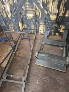 lot 9337 image: Folding Chair And Table Carts
