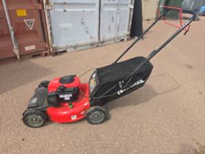 lot 9344 image: Craftsman 150cc 21in FWD Self-Propelled Push Lawn Mower  Model M220&nbsp