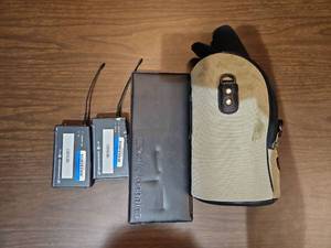 lot 9349 image: Sennheiser EK 100 Bodypack Receiver MHz with 2x Transmitters  Model 518-550&nbsp