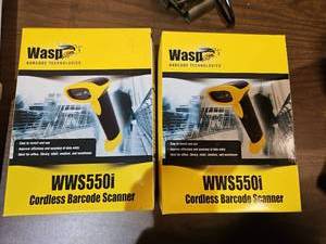 lot 9351 image: (2) Masibus Cordless Barcode Scanner  Model WMS550