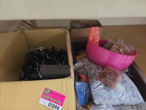 lot 1094 image: Assorted Bolt &amp Leveling Feet Hardware
