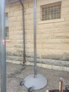 lot 15508 image: Volleyball Net Stand with Wheels