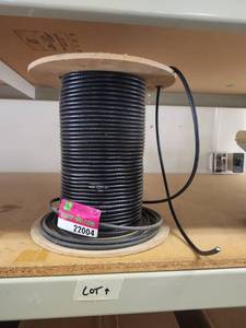 lot 22004 image: Black Electrical Cable Spool