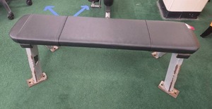 lot 22069 image: Hammer Strength Flat Weight Bench