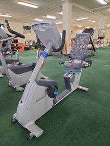 lot 22094 image: Precor Upright Exercise Bike w Digital Console