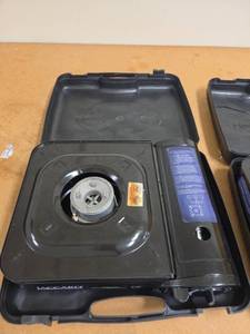lot 1047 image: Jaccard Home n Away CE Portable Butane Camping Stove With Case