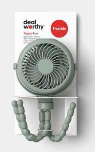 lot 43724 image: Dealworthy Tripod Flexible Portable Fan