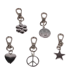 lot 43726 image: Hello Lux 5-Icons Phone Charms and Key Accessories Set of 10