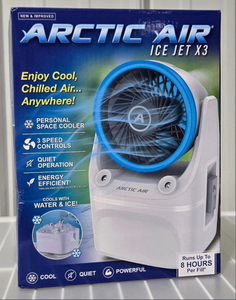 lot 44196 image: Arctic Air Ice Jet X3 Personal Space Cooler 3 Speed