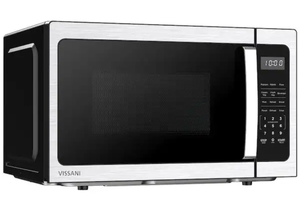lot 44421 image: Vissani Microwave Oven with Digital Control and Timer.  Powers up