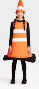lot 44422 image: Set of 2- Traffic Cone Costumes with one Hat Adult One Size fits most