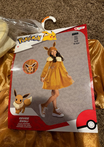 lot 44474 image: Pokemon Eevee Evoli Child Costume Size SP 4-6X