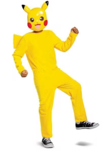 lot 44482 image: Size M (7-8)Pok�mon Pikachu Kids Classic Halloween Costume