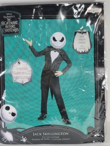 lot 44219 image: The Nightmare Before Christmas Jack Skellington Child size L10-12 Costume