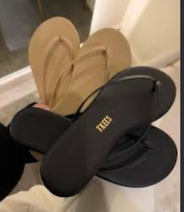 lot 44227 image: See all photos-Size 11-Shade and Shore Slide Slippers Pair Black and Tan
