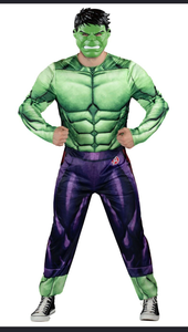lot 44356 image: Boys Marvel Avengers Incredible Hulk Padded Costume