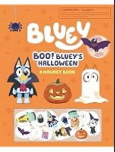 lot 44361 image: Bluey Boo Blueys Halloween Magnet Book