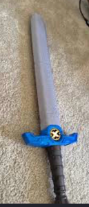 lot 44533 image: Toy Sword with Blue Cross Guard