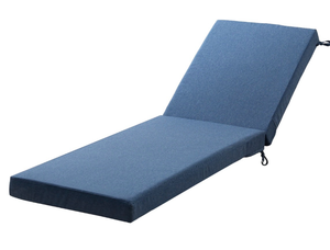 lot 44548 image: Chaise Lounge Cushion Denim Blue