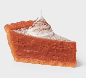 lot 44554 image: Pie Slice and Muffin Shaped Novelty Candles Lot of many