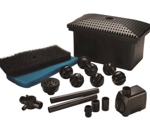 lot 44575 image: Pond Kit with Filter Box Pump and Accessories