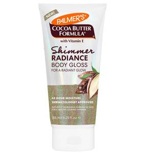 lot 64433 image: Palmers Shimmer Body Lotion Cocoa Butter Formula with Vitamin E (5.25 Oz) - Retail $12