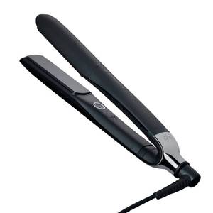 lot 64482 image: Platinum Styler 1 Flat Iron Hair Straightener, Professional Ceramic Hair Styling Tool for Stronger Hair, More Shine, & More Color Protection - Black - Retail $319