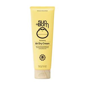 lot 64504 image: Sun Bum Revitalizing Air Dry Hair Cream for Anti Frizz Styling - 6 oz - Retail $14