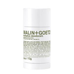 lot 64514 image: MALINGOETZ Eucalyptus Deodorant, Aluminum-Free, 12-Hr Protection 2.6 fl oz - Retail $25