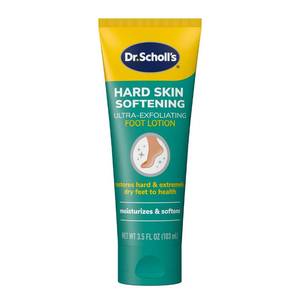 lot 64520 image: Dr. Scholls Foot Lotion for Dry Cracked Feet, Foot Cream with Urea, 3.5 oz - Retail $3