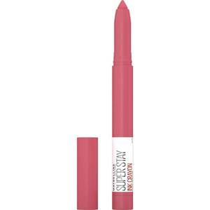 lot 64533 image: Maybelline New York Maybelline Super Stay Ink Crayon Matte Longwear Lipstick Makeup, Break The Ceiling, 0.04 Ounce ., 145 Break The Ceiling, 0.04 ounces (Pack of 2) - Retail $28