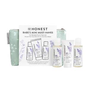 lot 64549 image: The Honest Company Babes Mini Must Haves Gift Set, Lavender, 2 fl oz - Retail $11